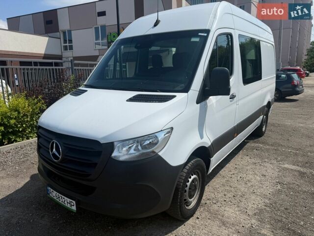 Белый Мерседес Sprinter, объемом двигателя 2.14 л и пробегом 200 тыс. км за 25500 $, фото 1 на Automoto.ua