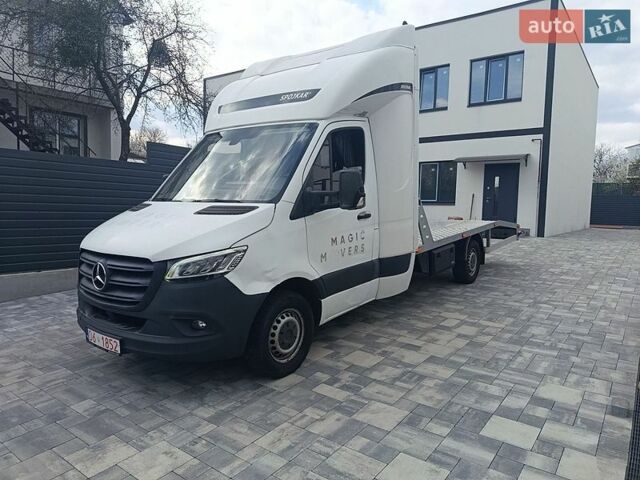 Белый Мерседес Sprinter, объемом двигателя 3 л и пробегом 454 тыс. км за 25900 $, фото 1 на Automoto.ua