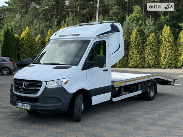 Белый Мерседес Sprinter, объемом двигателя 3 л и пробегом 298 тыс. км за 38000 $, фото 1 на Automoto.ua