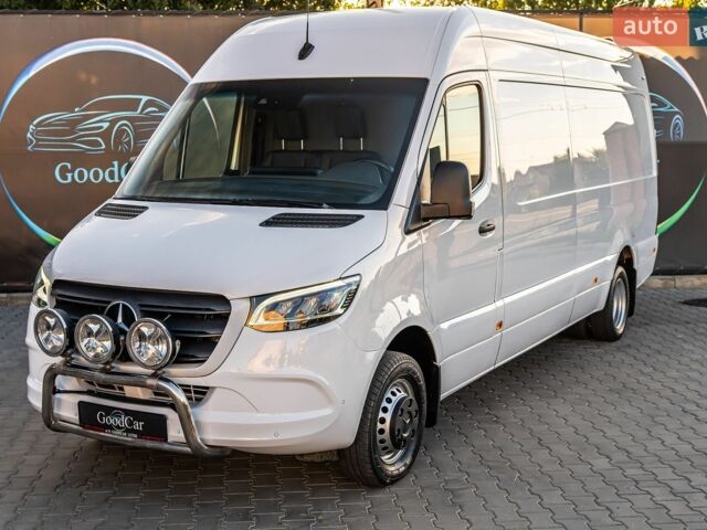 Белый Мерседес Sprinter, объемом двигателя 2.2 л и пробегом 218 тыс. км за 34500 $, фото 1 на Automoto.ua