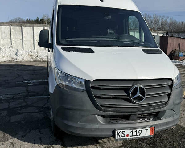 Білий Мерседес Sprinter, об'ємом двигуна 3 л та пробігом 31 тис. км за 36000 $, фото 1 на Automoto.ua