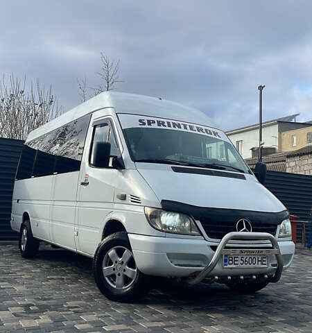 Білий Мерседес Sprinter, об'ємом двигуна 2.15 л та пробігом 292 тис. км за 7999 $, фото 1 на Automoto.ua