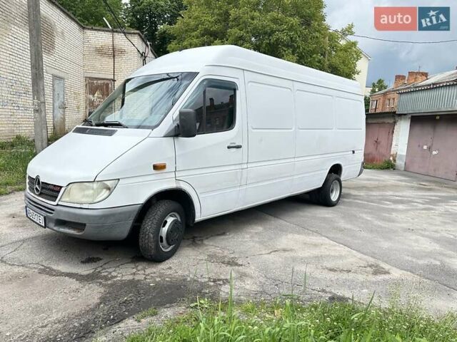 Білий Мерседес Sprinter, об'ємом двигуна 2.7 л та пробігом 412 тис. км за 13750 $, фото 1 на Automoto.ua