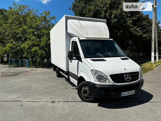 Белый Мерседес Sprinter, объемом двигателя 2.1 л и пробегом 394 тыс. км за 14000 $, фото 1 на Automoto.ua