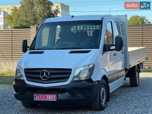 Белый Мерседес Sprinter, объемом двигателя 2.2 л и пробегом 380 тыс. км за 19450 $, фото 1 на Automoto.ua