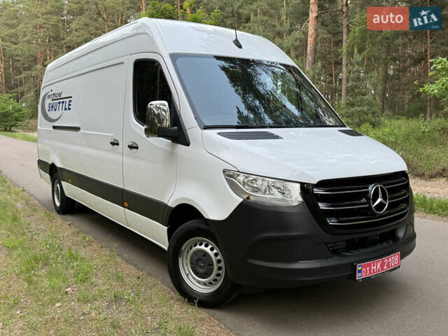 Белый Мерседес Sprinter, объемом двигателя 2.2 л и пробегом 138 тыс. км за 25800 $, фото 1 на Automoto.ua