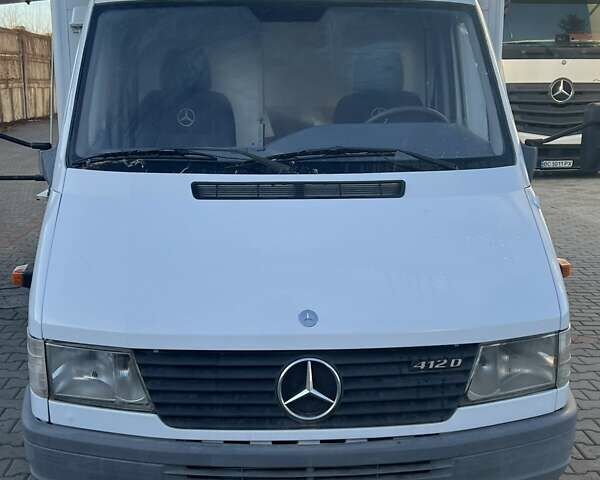 Белый Мерседес Sprinter, объемом двигателя 2.87 л и пробегом 343 тыс. км за 15000 $, фото 1 на Automoto.ua