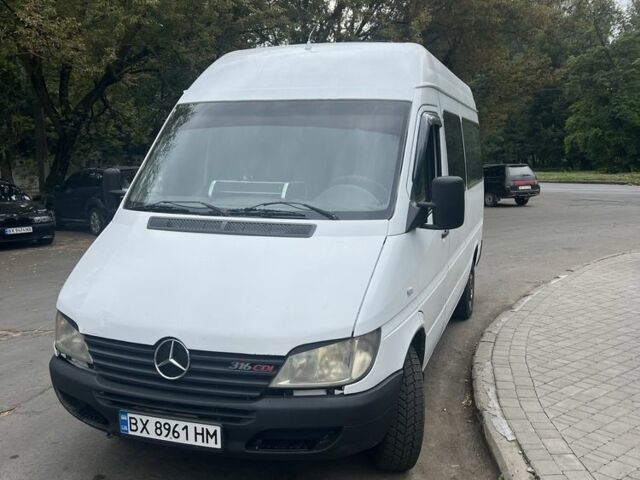 Белый Мерседес Sprinter, объемом двигателя 2.7 л и пробегом 1 тыс. км за 6500 $, фото 1 на Automoto.ua