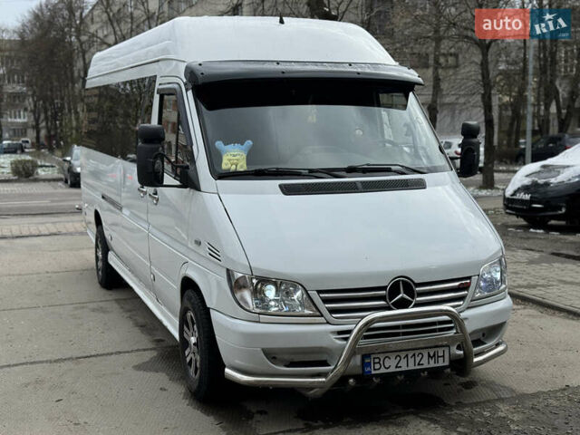 Білий Мерседес Sprinter, об'ємом двигуна 2.15 л та пробігом 300 тис. км за 10000 $, фото 1 на Automoto.ua