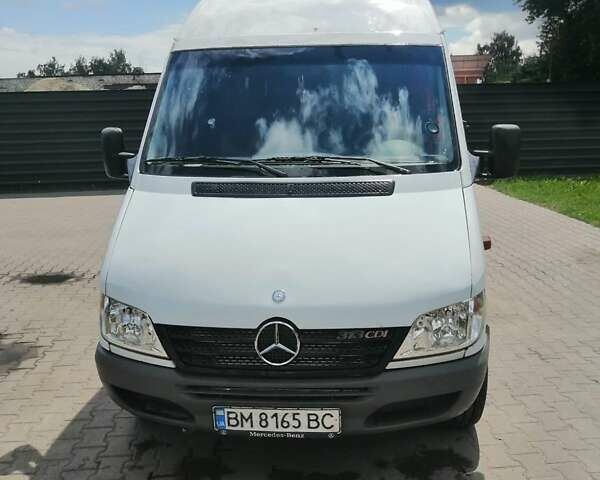 Белый Мерседес Sprinter, объемом двигателя 2.15 л и пробегом 124 тыс. км за 12800 $, фото 1 на Automoto.ua