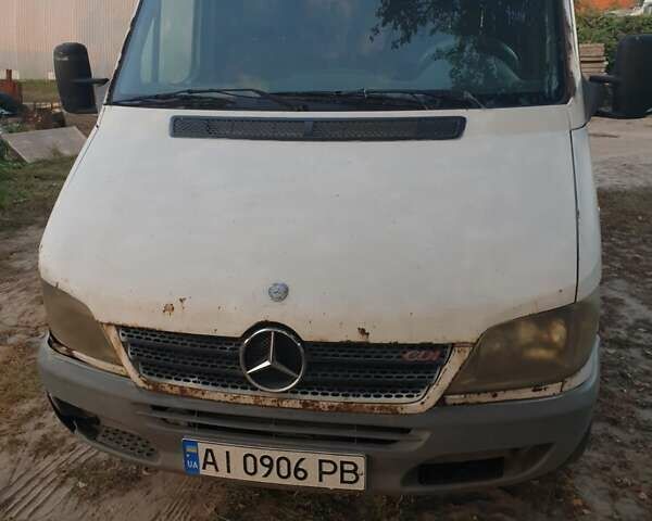 Білий Мерседес Sprinter, об'ємом двигуна 2.15 л та пробігом 484 тис. км за 4500 $, фото 1 на Automoto.ua