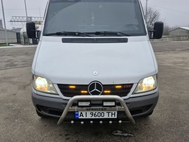 Білий Мерседес Sprinter, об'ємом двигуна 2.1 л та пробігом 411 тис. км за 12500 $, фото 1 на Automoto.ua
