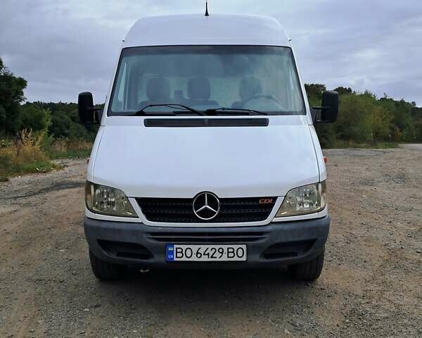 Белый Мерседес Sprinter, объемом двигателя 2.1 л и пробегом 476 тыс. км за 8700 $, фото 1 на Automoto.ua