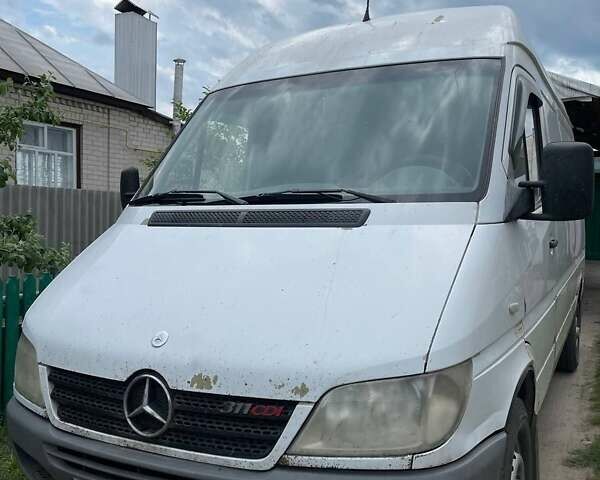 Белый Мерседес Sprinter, объемом двигателя 2.15 л и пробегом 1 тыс. км за 6700 $, фото 1 на Automoto.ua