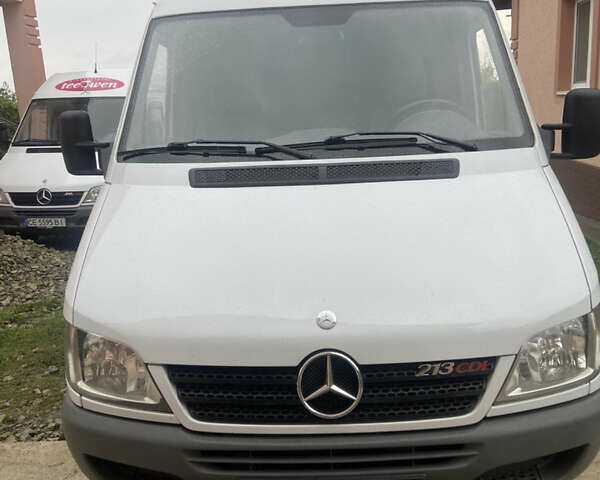 Білий Мерседес Sprinter, об'ємом двигуна 2.1 л та пробігом 180 тис. км за 15000 $, фото 1 на Automoto.ua