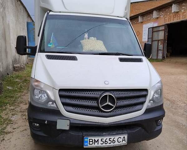 Белый Мерседес Sprinter, объемом двигателя 2.14 л и пробегом 370 тыс. км за 17500 $, фото 1 на Automoto.ua