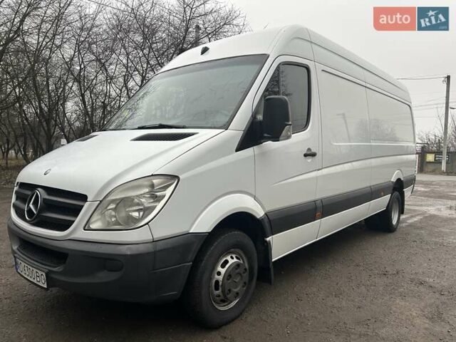 Белый Мерседес Sprinter, объемом двигателя 3 л и пробегом 595 тыс. км за 25500 $, фото 1 на Automoto.ua