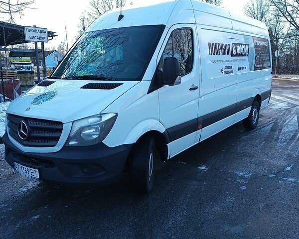 Белый Мерседес Sprinter, объемом двигателя 2.2 л и пробегом 524 тыс. км за 14200 $, фото 1 на Automoto.ua