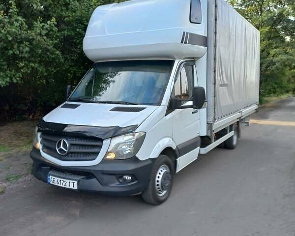 Белый Мерседес Sprinter, объемом двигателя 2.99 л и пробегом 230 тыс. км за 27500 $, фото 1 на Automoto.ua