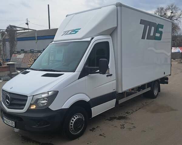 Білий Мерседес Sprinter, об'ємом двигуна 2.14 л та пробігом 348 тис. км за 25550 $, фото 1 на Automoto.ua