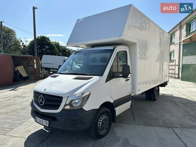 Белый Мерседес Sprinter, объемом двигателя 2.14 л и пробегом 134 тыс. км за 22500 $, фото 1 на Automoto.ua