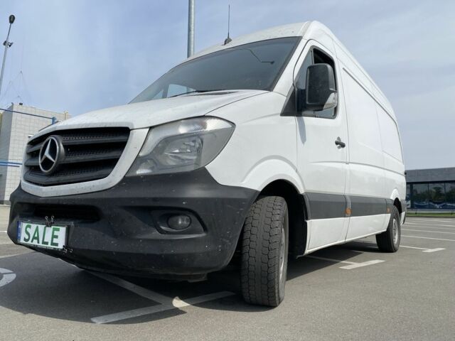 Белый Мерседес Sprinter, объемом двигателя 2.2 л и пробегом 392 тыс. км за 14441 $, фото 1 на Automoto.ua