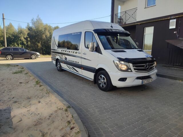 Білий Мерседес Sprinter, об'ємом двигуна 2.1 л та пробігом 800 тис. км за 21500 $, фото 1 на Automoto.ua