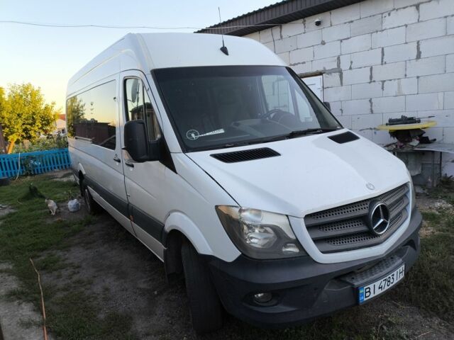 Белый Мерседес Sprinter, объемом двигателя 2.1 л и пробегом 548 тыс. км за 20500 $, фото 1 на Automoto.ua