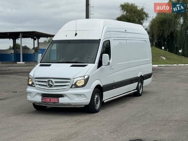 Белый Мерседес Sprinter, объемом двигателя 2.2 л и пробегом 283 тыс. км за 23000 $, фото 1 на Automoto.ua