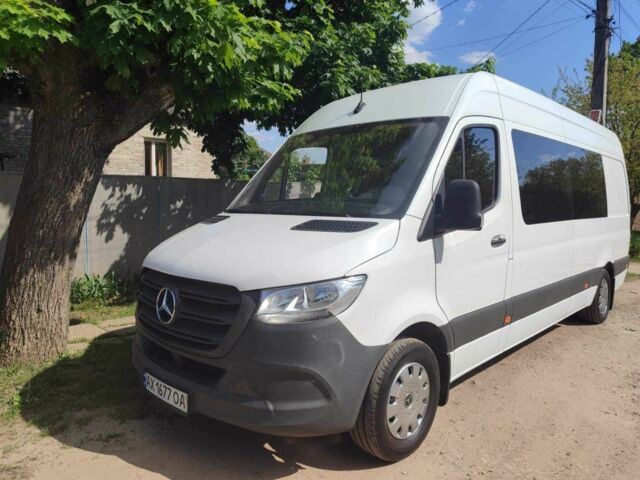 Белый Мерседес Sprinter, объемом двигателя 0.22 л и пробегом 193 тыс. км за 45000 $, фото 1 на Automoto.ua