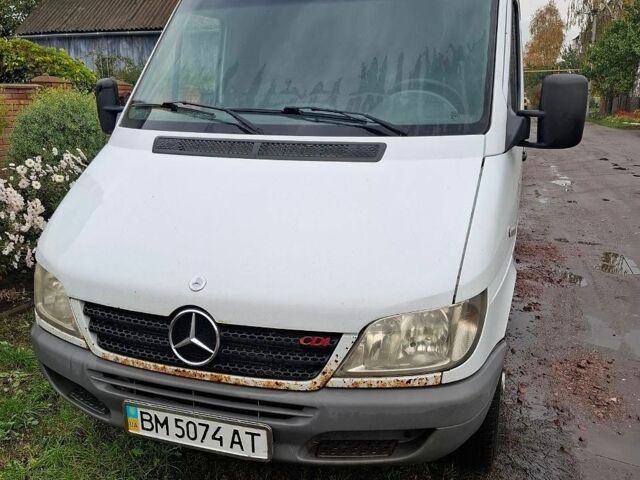 Белый Мерседес Sprinter, объемом двигателя 2.15 л и пробегом 742 тыс. км за 5650 $, фото 1 на Automoto.ua