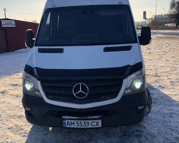 Білий Мерседес Sprinter, об'ємом двигуна 2.2 л та пробігом 195 тис. км за 15000 $, фото 1 на Automoto.ua