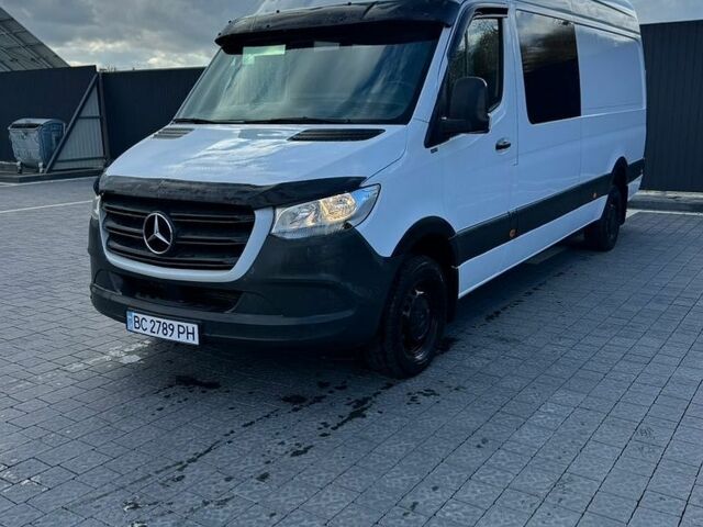 Білий Мерседес Sprinter, об'ємом двигуна 3 л та пробігом 450 тис. км за 29000 $, фото 1 на Automoto.ua