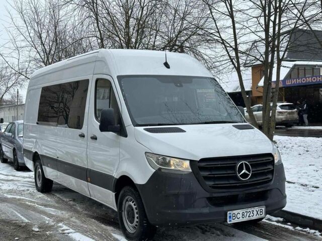 Белый Мерседес Sprinter, объемом двигателя 2.2 л и пробегом 441 тыс. км за 23800 $, фото 1 на Automoto.ua