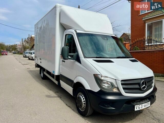 Белый Мерседес Sprinter, объемом двигателя 2.2 л и пробегом 207 тыс. км за 26999 $, фото 1 на Automoto.ua