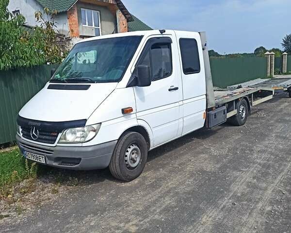 Білий Мерседес Sprinter, об'ємом двигуна 2.15 л та пробігом 411 тис. км за 10300 $, фото 1 на Automoto.ua