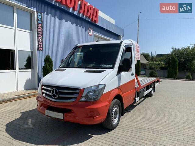 Белый Мерседес Sprinter, объемом двигателя 3 л и пробегом 350 тыс. км за 26300 $, фото 1 на Automoto.ua