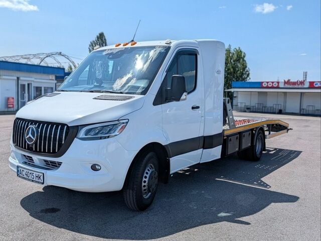 Білий Мерседес Sprinter, об'ємом двигуна 2.99 л та пробігом 76 тис. км за 49500 $, фото 1 на Automoto.ua