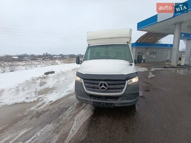 Белый Мерседес Sprinter, объемом двигателя 2.14 л и пробегом 222 тыс. км за 26499 $, фото 1 на Automoto.ua