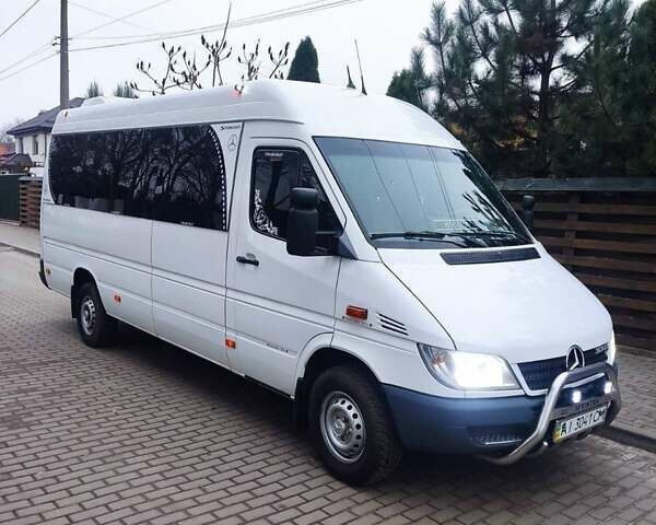 Білий Мерседес Sprinter, об'ємом двигуна 2.2 л та пробігом 102 тис. км за 15500 $, фото 1 на Automoto.ua