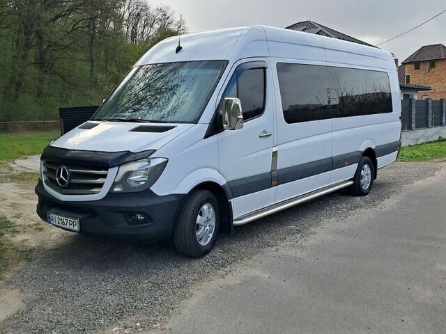 Белый Мерседес Sprinter, объемом двигателя 2.14 л и пробегом 70 тыс. км за 27600 $, фото 1 на Automoto.ua