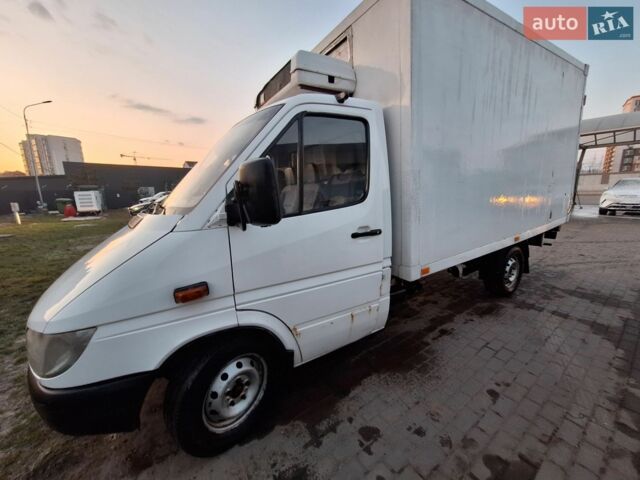 Білий Мерседес Sprinter, об'ємом двигуна 2.15 л та пробігом 483 тис. км за 6300 $, фото 1 на Automoto.ua