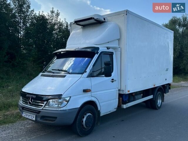 Білий Мерседес Sprinter, об'ємом двигуна 2.7 л та пробігом 750 тис. км за 13500 $, фото 1 на Automoto.ua