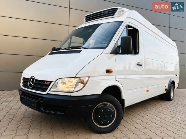 Білий Мерседес Sprinter, об'ємом двигуна 2.7 л та пробігом 461 тис. км за 14100 $, фото 1 на Automoto.ua