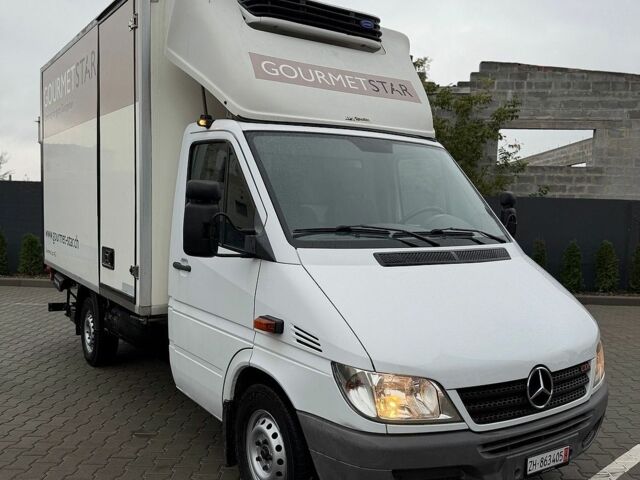 Белый Мерседес Sprinter, объемом двигателя 2.2 л и пробегом 182 тыс. км за 15000 $, фото 1 на Automoto.ua