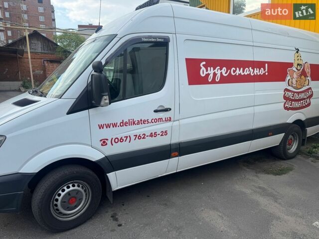 Белый Мерседес Sprinter, объемом двигателя 2.14 л и пробегом 608 тыс. км за 14500 $, фото 1 на Automoto.ua