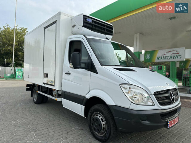 Белый Мерседес Sprinter, объемом двигателя 2.2 л и пробегом 196 тыс. км за 21700 $, фото 1 на Automoto.ua