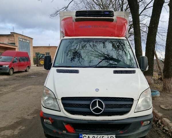 Белый Мерседес Sprinter, объемом двигателя 2.14 л и пробегом 282 тыс. км за 14700 $, фото 1 на Automoto.ua