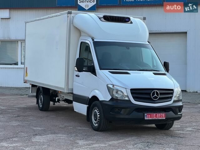 Белый Мерседес Sprinter, объемом двигателя 2.2 л и пробегом 335 тыс. км за 22750 $, фото 1 на Automoto.ua