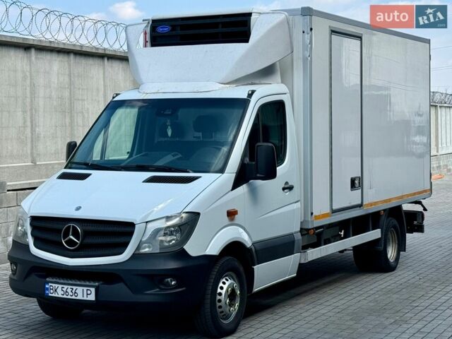 Белый Мерседес Sprinter, объемом двигателя 2.2 л и пробегом 320 тыс. км за 14950 $, фото 1 на Automoto.ua